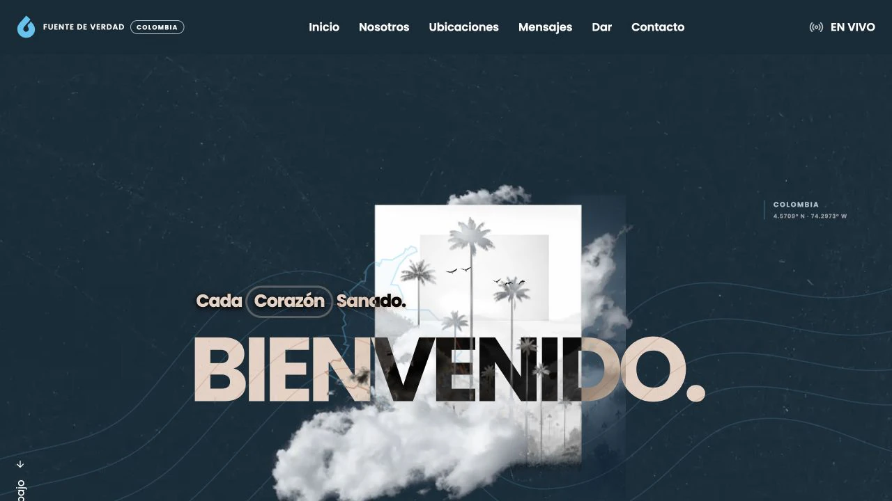Vista del proyecto Fuente de Verdad Colombia